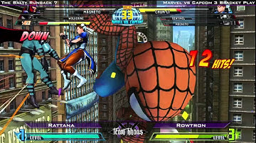 The Salty Runback 7 MvC3 - Rattana vs Rowtron