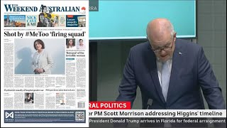 Scott Morrison rejects the 'deliberate inaccuracy' from an article in The Weekend Australian