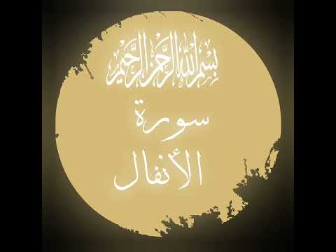 تلاوة عذبة للقارئ رعد محمد الكردي سورة الأنفال كاملة بدون إعلانات رعد محمد الكردي 