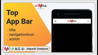 Kotlin - Jetpack Compose | Top App Bar #1