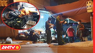 Two Young Men Hug a Curve, Causing a Motorbike to Crash into a Fruit Stall, Killing on the Spot |...
