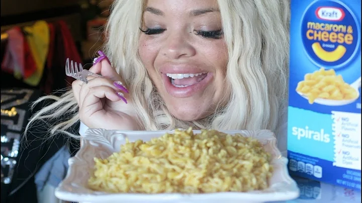 KRAFT MAC AND CHEESE MUKBANG | COOK WITH ME!