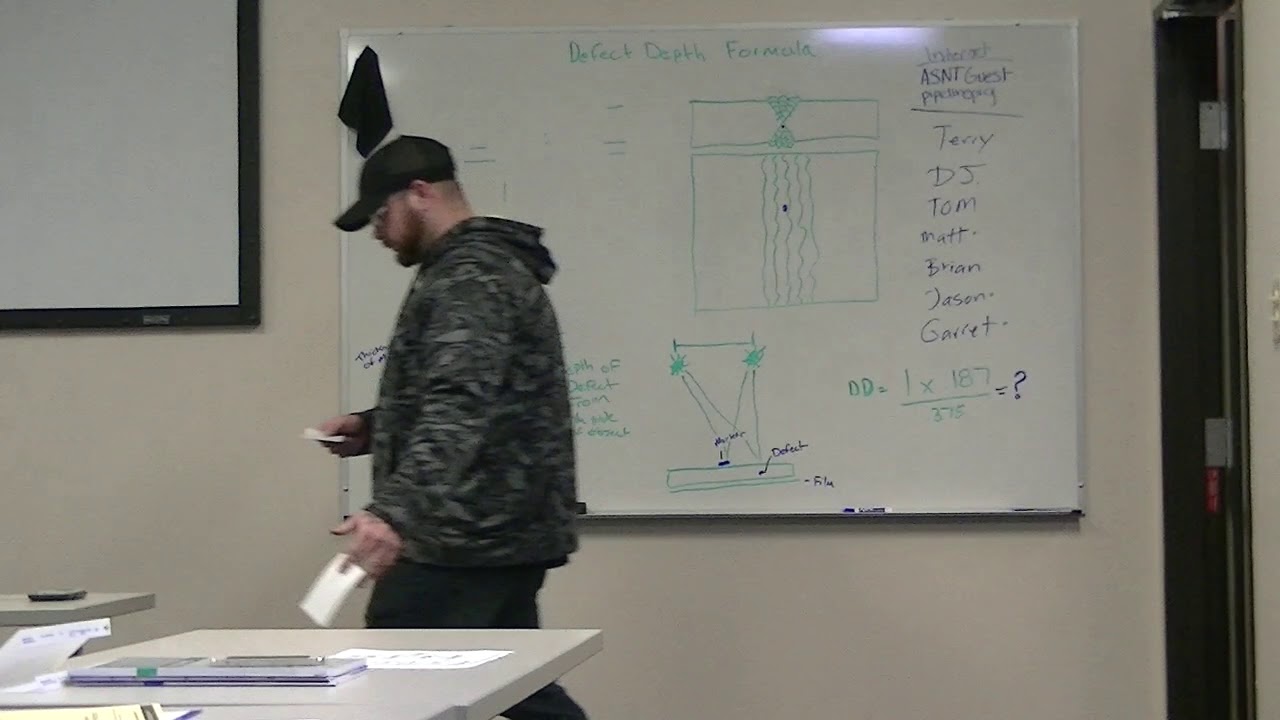 Radiography Defect Depth Formula - YouTube