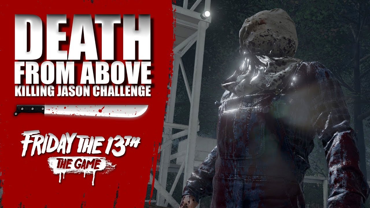 DEATH FROM ABOVE! | Jason Killing Challenge | Friday the 13th: The Game