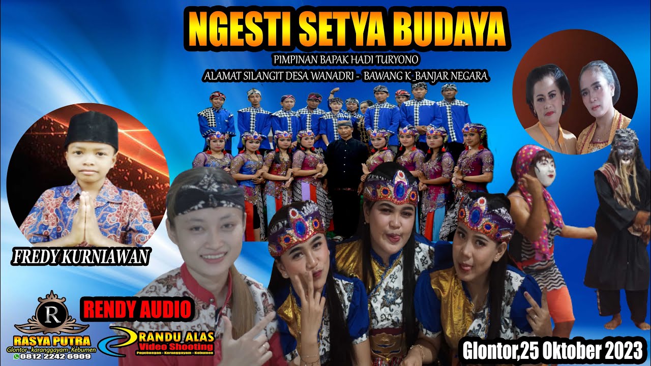 EBEG SILANGIT NGESTI SETYA BUDAYA LIVE MALAM , GLONTOR 25 OKTOBER 2023