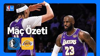 Dallas Mavericks - Los Angeles Lakers Maç Özeti Nba Prime Video Türkiye