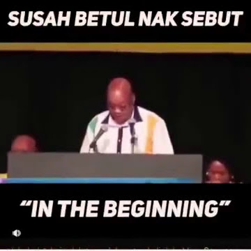 LAWAK PRESIDEN AFRIKA SEBUT 