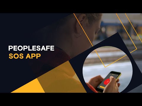 Peoplesafe SOS App - Personal Safety Service - video from Peoplesafe