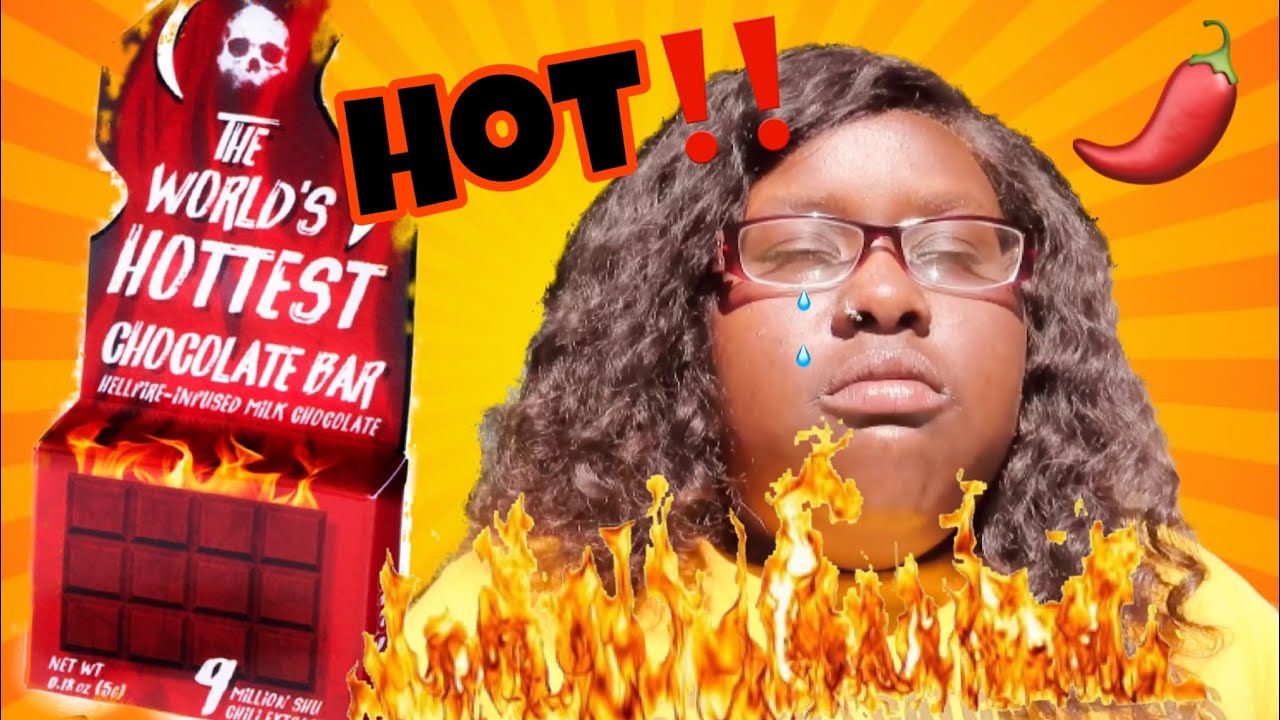 World’s Hottest Chocolate Bar Challenge (Very spicy 🌶) 