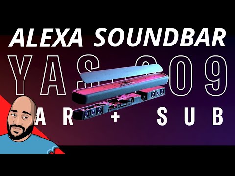 Yamaha YAS-209 Soundbar: Wireless Subwoofer & Alexa Built-in!