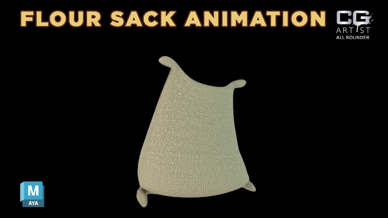 MAYA ANIMATION CLASS 8 FLOUR SACK ANIMATION YouTube