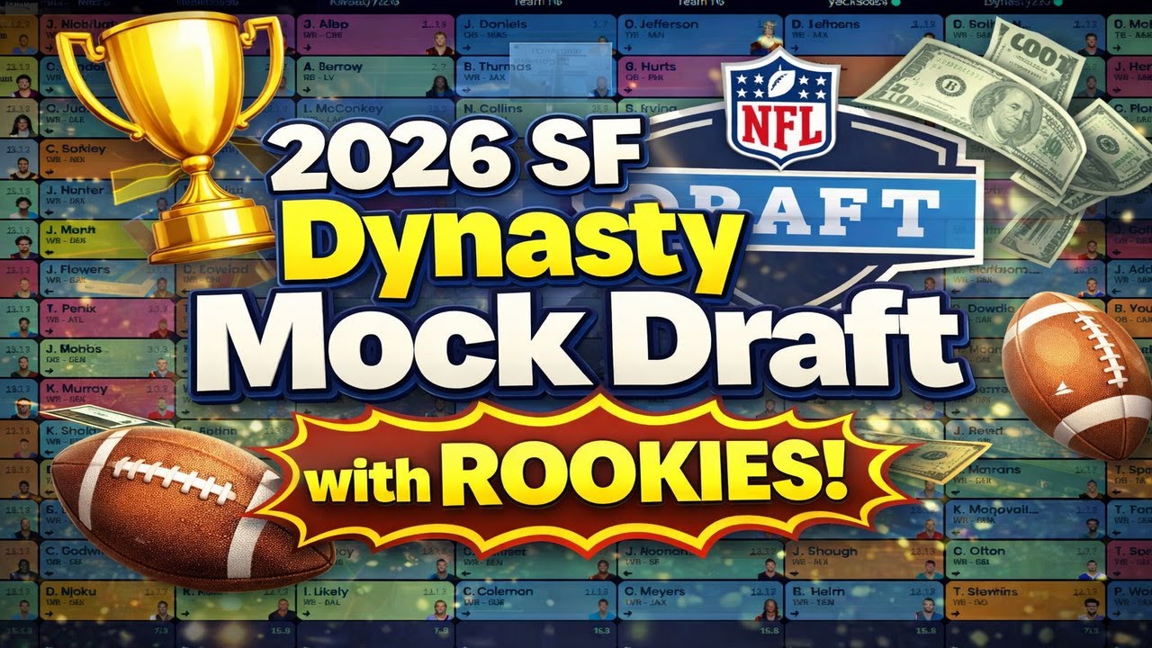 2026 Dynasty SF Mock Draft with ROOKIES!