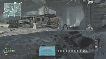 MW3: Barrett 50 Cal. Infected MoaB 23 (oO12elentlessOo)