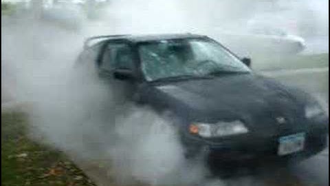 CRX DOHC ZC burnout