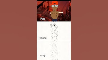 Verbalase meets Charlie (rough vs tracing vs final) #hazbinhotel #verbalase #animation #flipaclip