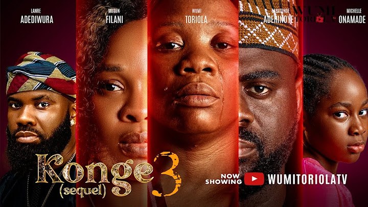 KONGE 3 (SEQUEL) Latest 2025 Yoruba Movie - WUMI TORIOLA, MOSUN FILANI, TUNDE ADERIONYE, ADEDIWURA
