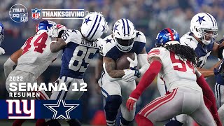 NFL: New York Giants vs Dallas Cowboys EN VIVO: Los Cowboys lo ganan con  facilidad, aunque también con muchos castigos