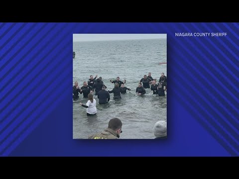 People brave Lake Ontario waters for annual polar bear swim