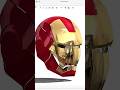 Ironman in SolidWorks - #solidworks #ironman #shorts #viral #love #project #engineering