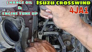 Change oil & Engine tune up | ISUZU CROSSWIND 4JA1