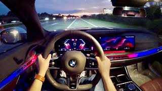 2023 Bmw 760I Xdrive - Pov Final Thoughts (Sunset Drive)