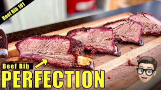 Beef Ribs 101 - How to smoke perfect beef ribs every time on the Kamado Joe