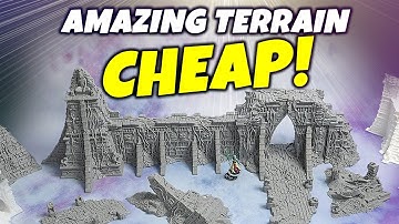 Why YOU Should 3D Print Your Warhammer Terrain! STOP WASTING MONEY!