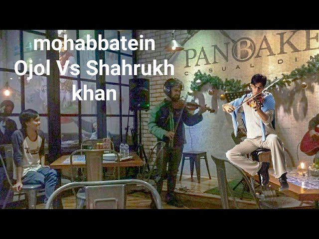 Shahrukh khan kalah oleh ojolMainkan lagu mohabatain pake biola _ semua pengunjung cafe tercengang class=