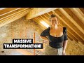 TRANSFORMING Our Tiny Home CEILING | Building Our Dream Home in Central Portugal