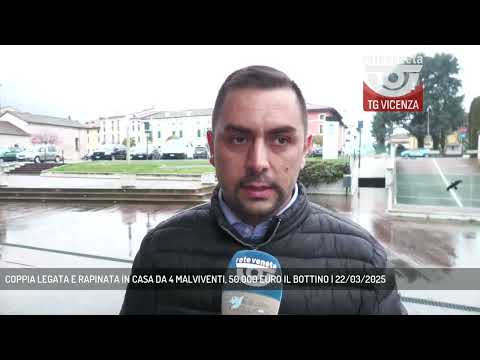 COPPIA LEGATA E RAPINATA IN CASA DA 4 MALVIVENTI, 50.000 EURO IL BOTTINO | 22/03/2025