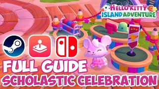Scholastic Celebration 2025 FULL event guide in Hello Kitty Island Adventure