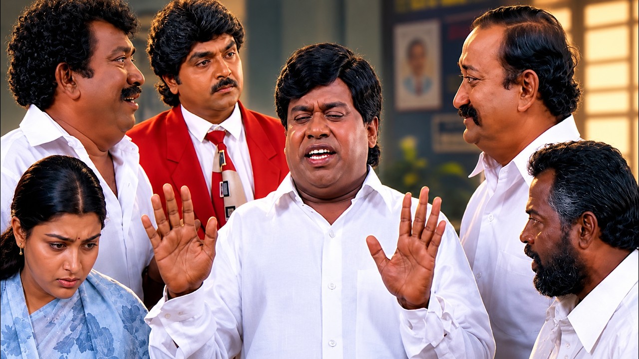 தெரியாம என்காலை வெட்டி தப்பு பண்ணிட்டீங்க உங்கள மன்னிச்சிடுற..Thaali Pudhusu | Ramki | Khushbu