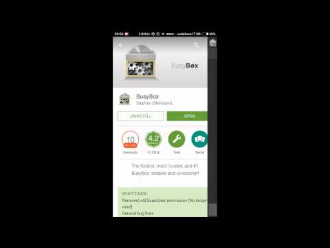 #1 How to install BusyBox on ROOTed device (Android) --FastVideos--