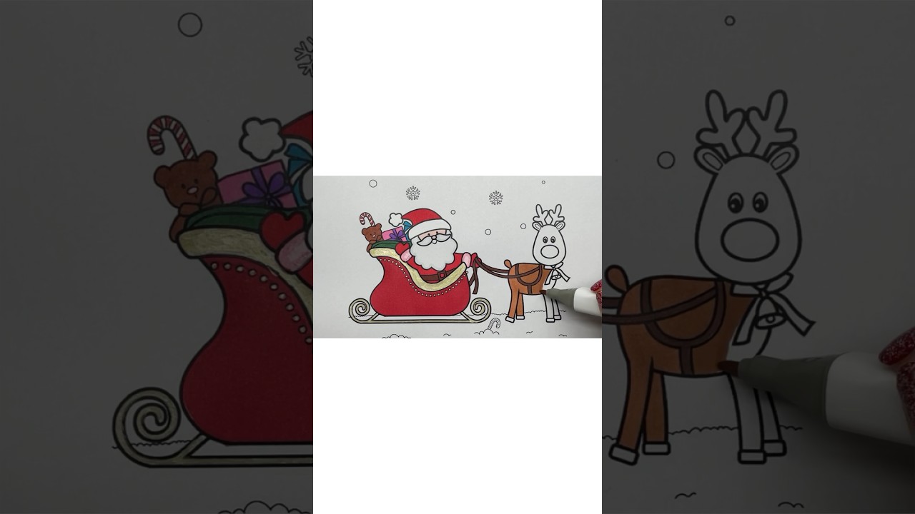 Coloring Jolly Gift Buddy 🎅🎁 | 