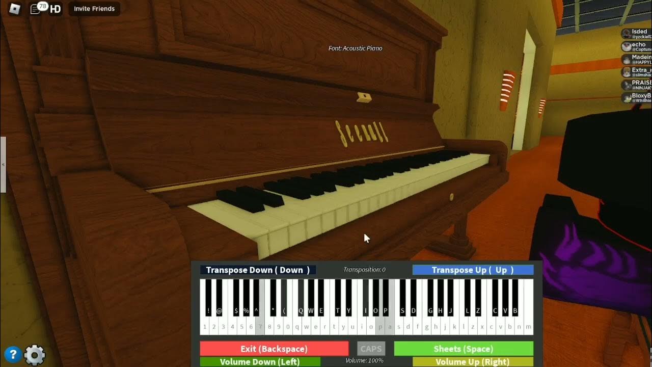 Can't Help Falling In Love Roblox Piano (sheets in desc) YouTube
