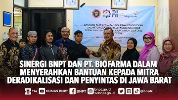 [BERITA] BNPT Serahkan Bantuan Alat Kerja & Beasiswa pada Penyintas & Mitra Deradikalisasi