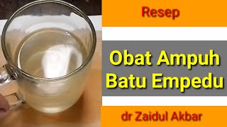 MINUM RAMUAN INI BATU EMPEDU LANGSUNG SEMBUH - Resep Obat Alami dr Zaidul Akbar