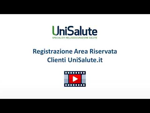 Registrazione Area Riservata UniSalute.it