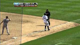 2010/05/16 Scutaro hangs tough for an out