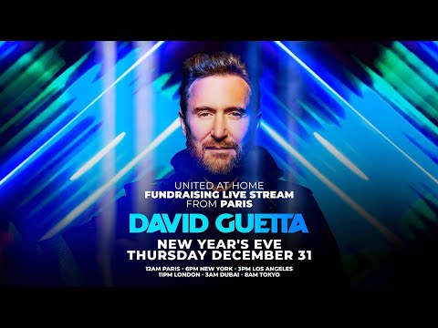 DAVID GUETTA, United @ Home, PARIS, 31.12.2020, Musée du Louvre