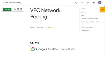 VPC Network Peering GSP193