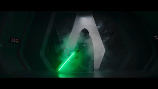 The Mandalorian | Luke's Hallway Scene with Vader's Hallway Scene Music | Spoilers for Chapter 16