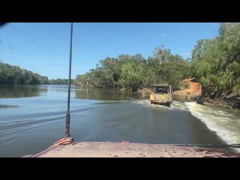 Cape York, River Crossing, Perentie