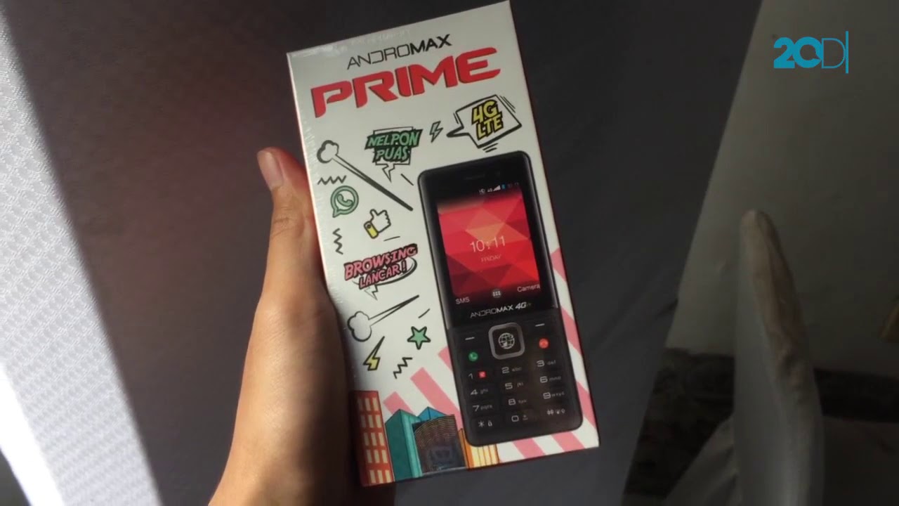 Andromax Prime, Ponsel Candybar Minimalis dan Sudah 4G LTE