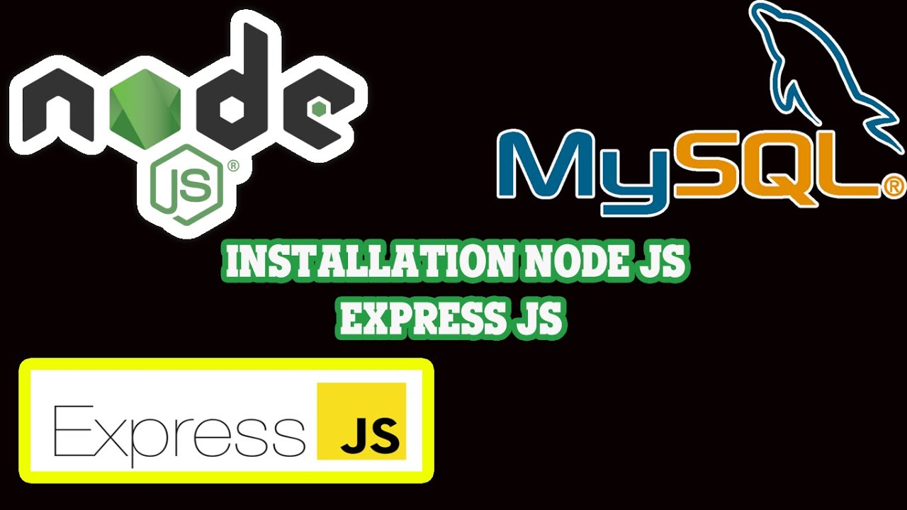 Install Express JS | Node JS - YouTube