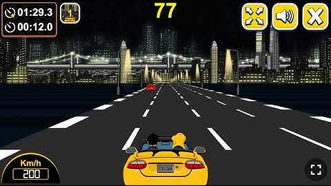 Car Rush Online Racing Game - 3rd world 1st track