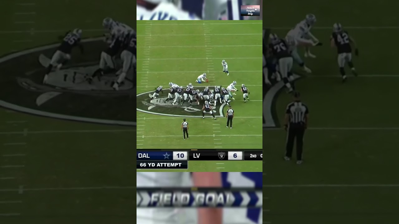 Brandon Aubrey Incredible 66-Yard Field Goal! 🏈🔥 