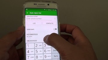 Samsung Galaxy S6 Edge: How to Add a Spam Number to Auto Reject List