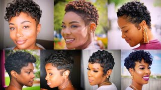 ❤🔥2026 Curly Pixie Hairstyles for Black Women | Natural Short Hairstyles, TWA Short Hairstyles💯