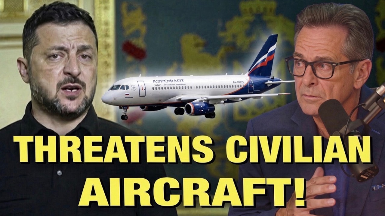 Zelensky Threatens To Shoot Down Commercial Aircraft
